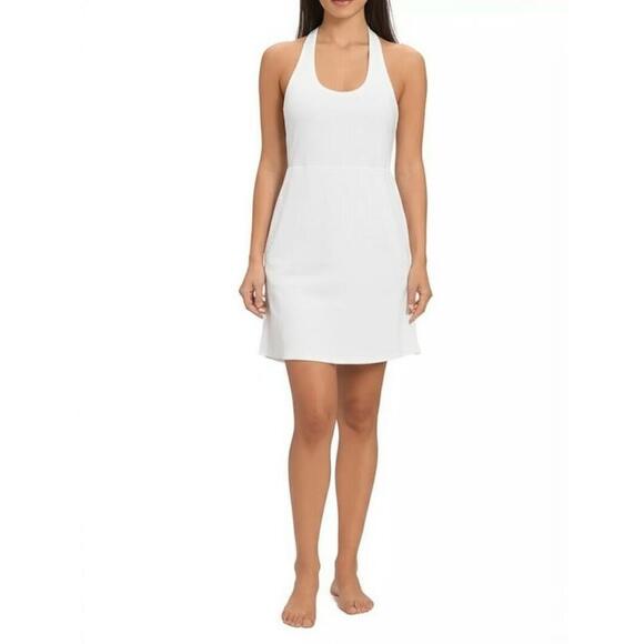 NWT Spiritual gangster Womens White Alessia Mini Dress Small Racerback Cotton - Picture 1 of 6